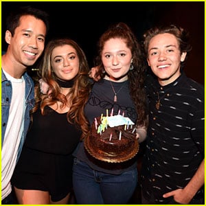 Shameless' Ethan Cutkosky Celebrates Birthday at JJJ's Disney Mix Party