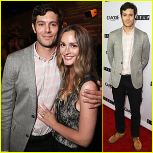Leighton Meester Supports Hubby Adam Brody At 'StartUp' Premiere - Watch Trailer!