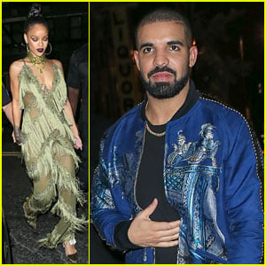 Rihanna & Drake Leave VMAs After Party Together