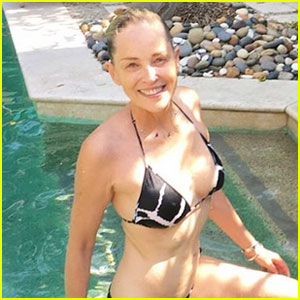 Sharon Stone, 58, Looks Incredible in Bikini Photo!