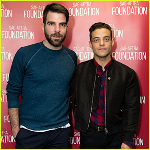 Zachary Quinto Joins Rami Malek for a 'Mr. Robot' Panel