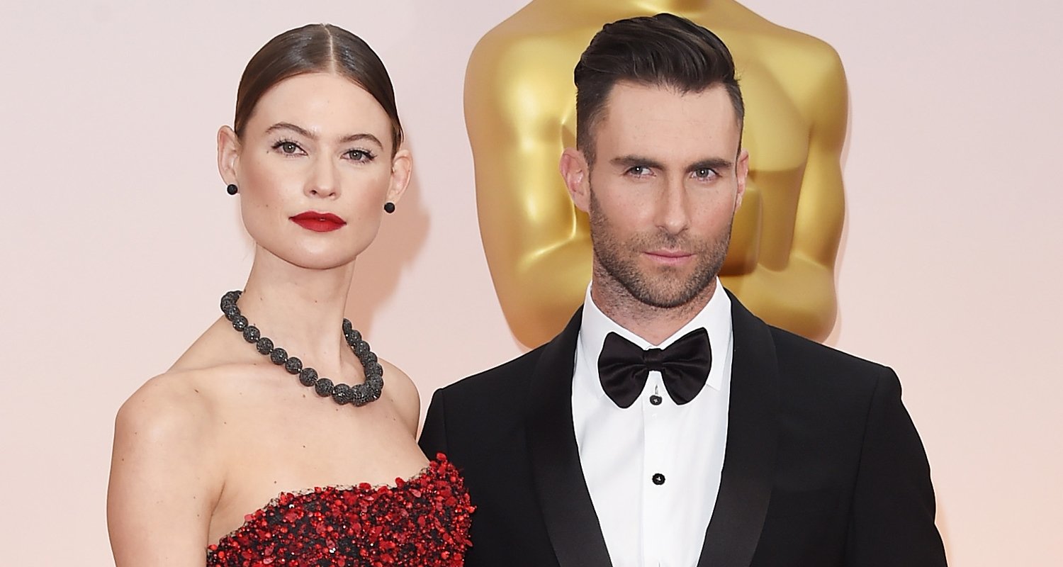 Adam Levine & Behati Prinsloo Share First Photos of Dusty Rose Adam