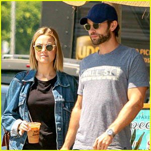 Chace Crawford & Rececca Rittenhouse Step Out for a Breakfast Date!