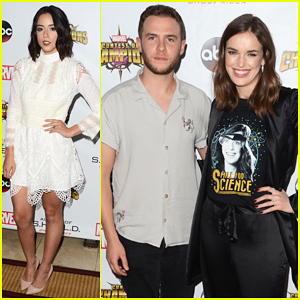 Chloe Bennet & 'Agents of S.H.I.E.L.D.' Cast Celebrate Season 4 Premiere!