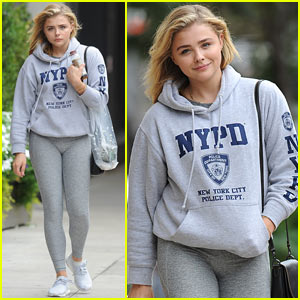 Chloe Moretz is All Smiles While Out in NYC!
