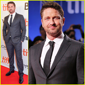 Gerard Butler Suits Up For 'The Headhunter's Calling' TIFF 2016 Premiere!