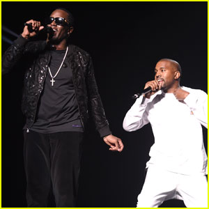 Kanye West Surprises Fans on Bad Boy Family Reunion Stage