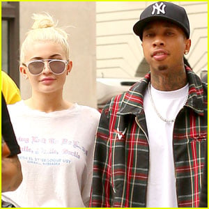 Kylie Jenner & Tyga Head Out on Day Three of NYFW