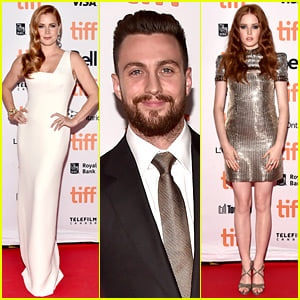Amy Adams, Aaron Taylor-Johnson, & 'Nocturnal Animals' Cast Attends Premiere at TIFF 2016!