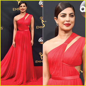 Priyanka Chopra is a Beauty in Red for Emmy Awards 2016
