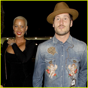 Amber Rose & Val Chmerkovskiy Head to Dinner Together Amid Dating Rumors