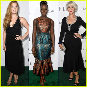 Amy Adams, Lupita Nyong’o & Helen Mirren Celebrate Their Honor at 'Elle' Women In Hollywood Awards