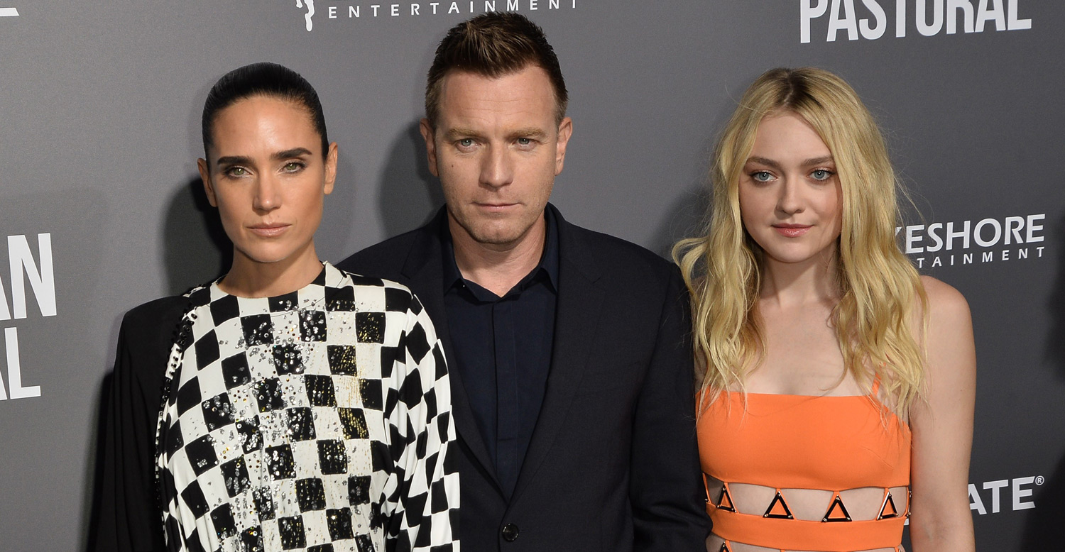 Jennifer Connelly & Ewan McGregor Bring ‘American Pastoral’ to L.A. with Dakota Fanning!