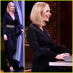 Emily Blunt Plays Box Of Lies with Jimmy Fallon! (Video)