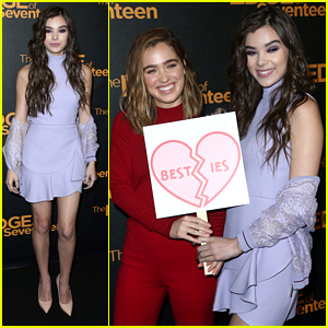 Hailee Steinfeld Hits 'Edge of Seventeen' Photo Call After New Clip Debuts