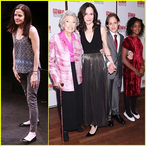 Mary-Louise Parker Gets Support From Family At Opening Night Of Broadway Play 'Heisenberg'!
