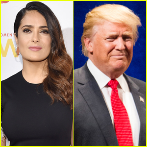 Salma Hayek Says Donald Trump Leaked a Fake Story About Her After She