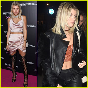 Sofia Richie Hosts VIP Party with PrettyLittleThing in London!