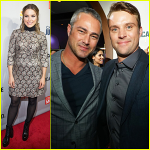 Sophia Bush Lives It Up with Taylor Kinney & Jesse Spencer At 'One Chicago Day' Party!