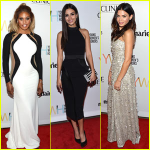 Laverne Cox & Jenna Dewan Tatum Go Glam for Marie Claire's Young Women's Honors