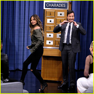 VIDEO: Chrissy Teigen & John Legend Play Charades on 'Fallon,' Prove They're a Perfect Couple!