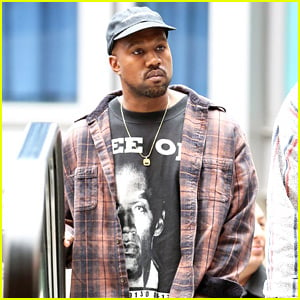 Kanye West Catches a Movie on Christmas Eve!