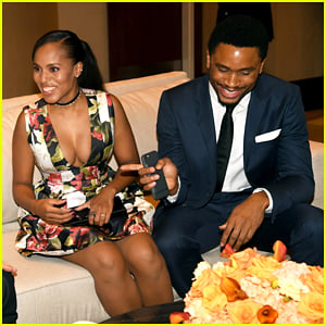 Kerry Washington & Husband Nnamdi Asomugha Make Rare Official Appearance After Welcoming Second Child!