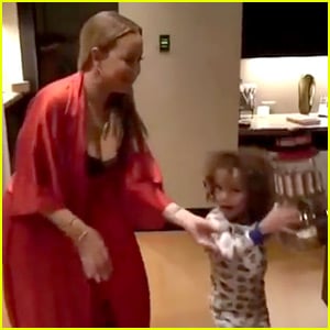 VIDEO: Mariah Carey & Her Son Moroccan Dance to 'All I Want for Christmas' in Her Airbnb