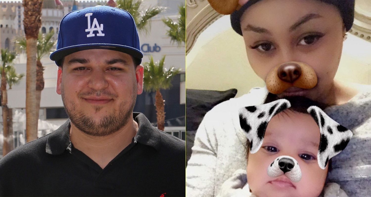 Rob Kardashian Shares New Photos of Dream & Blac Chyna Following His