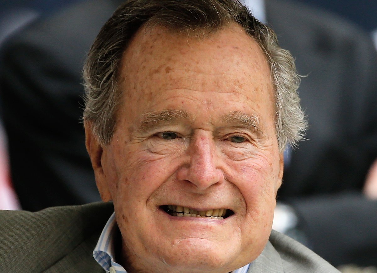 Former President H.W. Bush Hospitalized for Shortness of Breath