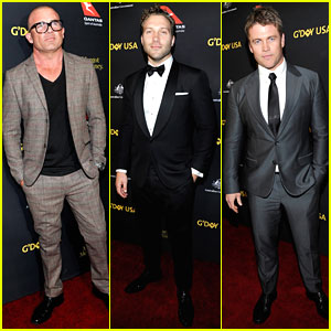 Dominic Purcell, Jai Courtney, & More Suit Up For G'Day Black Tie Gala 2017