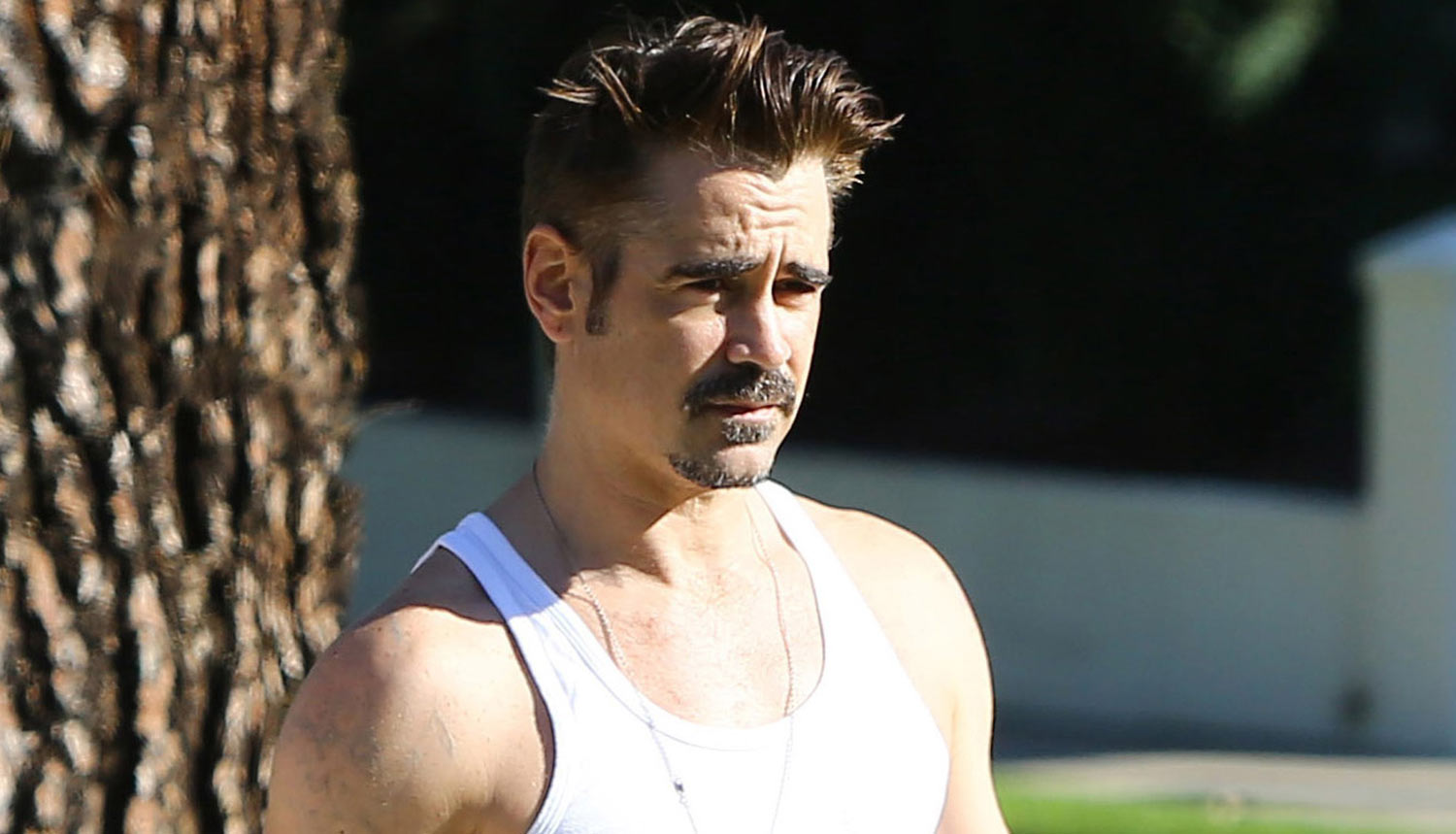 Colin Farrell Ripped Colin Farrell Shows Off His Buff Biceps in Los Angeles! | Colin Farrell ...