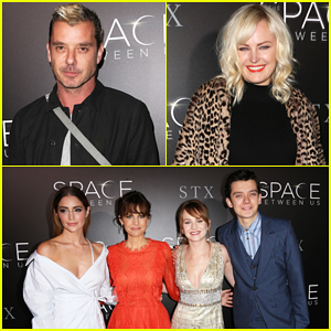 Gavin Rossdale & Malin Akerman Support 'The Space Between Us' Cast At Hollywood Premiere - Watch Trailer!