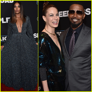 Jamie Foxx, Gabrielle Union & Michelle Monaghan Step Out at 'Sleepless' Premiere