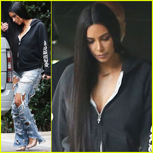 Kim Kardashian Steps Out With Friends For Rare Public Outing