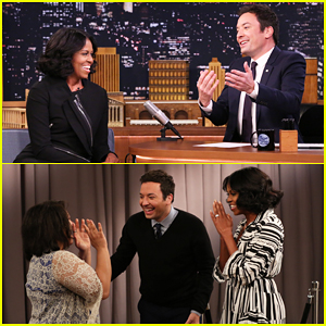 VIDEO: Michelle Obama Surprises People Recording Goodbye Messages To Her On 'Tonight Show'!