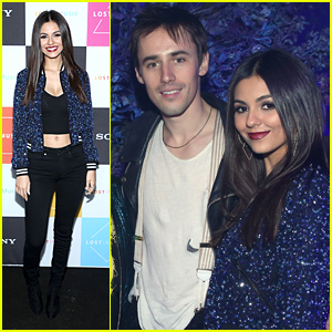 Victoria Justice & Reeve Carney Make It a Date Night at 'Lost In Music' Campaign Launch