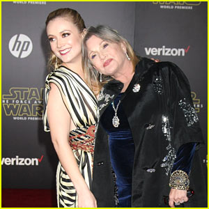 Billie Lourd Posts Sweet Throwback Pic with Mom Carrie Fisher