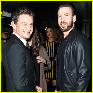 Chris Evans & Jeremy Renner Make it an 'Avengers' Reunion at DirecTV Now Super Saturday Night