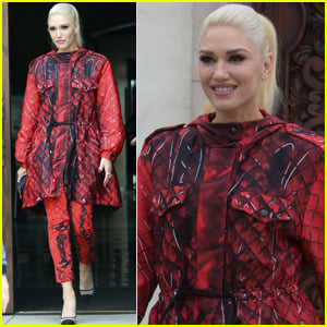 Gwen Stefani Goes Fashion Forward For Family Afternoon