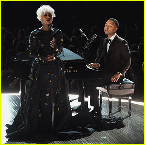 John Legend & Cynthia Erivo Perform 'In Memoriam' at Grammys 2017 - Watch Now