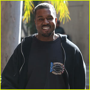 Kanye West is All Smiles Heading to the Gym