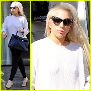 Lady Gaga Emerges from Workout Looking Absolutely Flawless