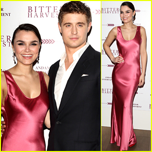 Max Irons & Samantha Barks Premiere 'Bitter Harvest' in the UK