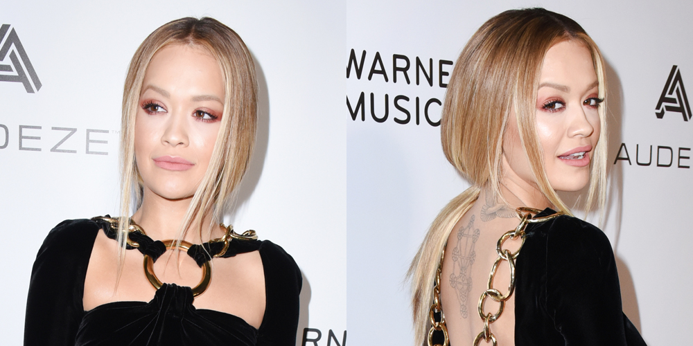 Rita Ora Is So Sleek in Tom Ford at Grammys 2017 After Party!