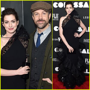 Anne Hathaway Goes Vintage for Her 'Colossal' Press Tour