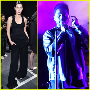Bella Hadid & The Weeknd Reunite During 'H&M' Paris Fashion Week Show