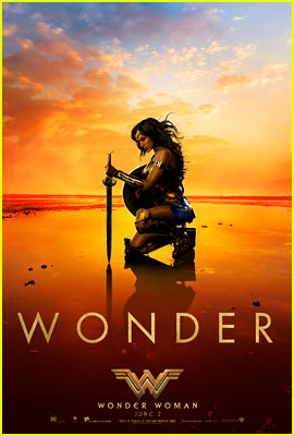 Gal Gadot Takes a Knee for New 'Wonder Woman' Poster!