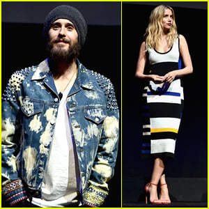 Jared Leto Looks Scruffy While Promoting 'Blade Runner 2049' at CinemaCon 2017