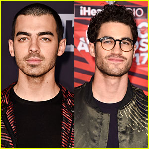 Joe Jonas & Darren Criss Bring Some Colors to iHeartRadio Music Awards 2017